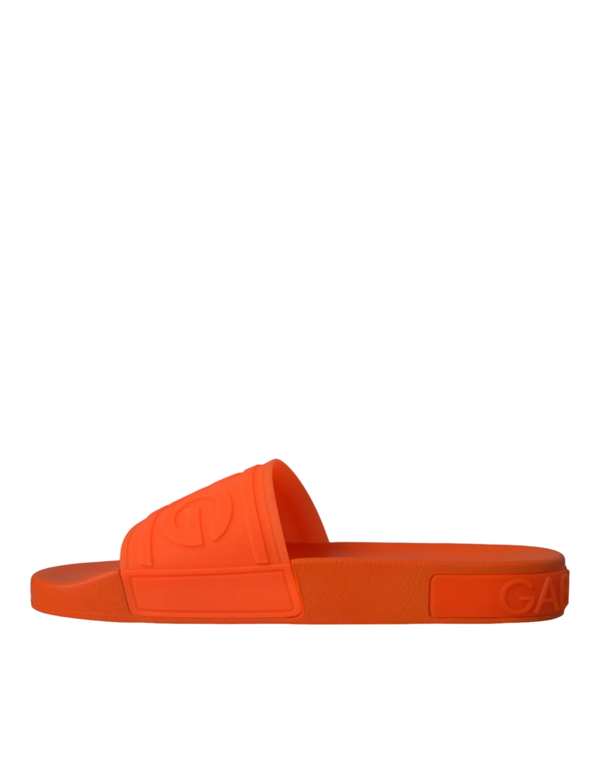 Orange Rubber Slides Sandals Beachwear Shoes sold by Louxly product image thumbnail 5