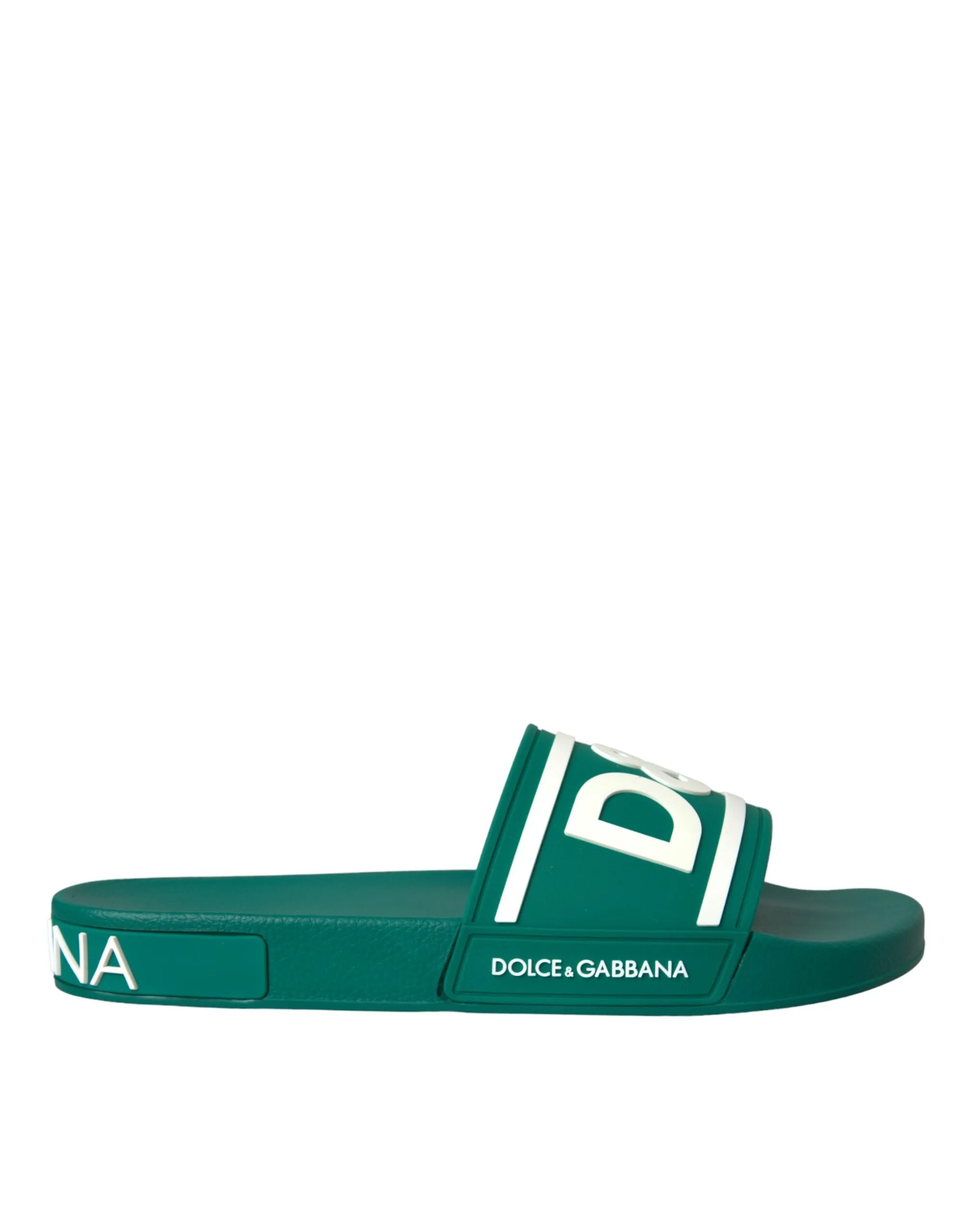 Green White Sandals Rubber Beachwear Shoes sold by Louxly