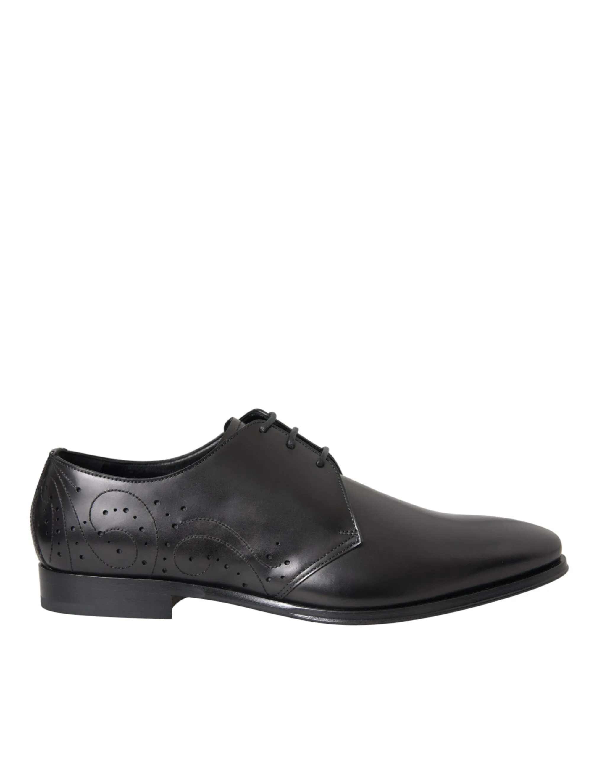 Black Leather Derby Men Formal Shoes Dress sold by Louxly