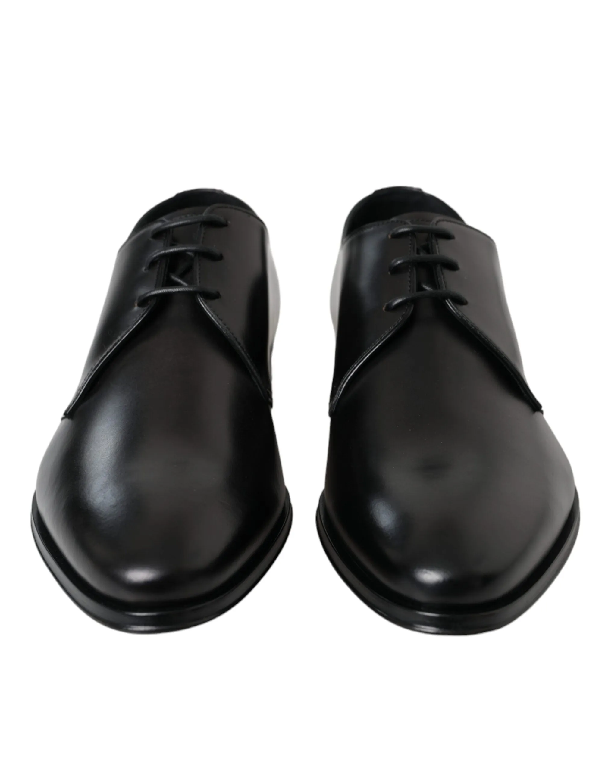 Black Leather Derby Men Formal Shoes Dress sold by Louxly product image thumbnail 5