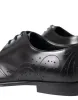 Black Leather Derby Men Formal Shoes Dress sold by Louxly