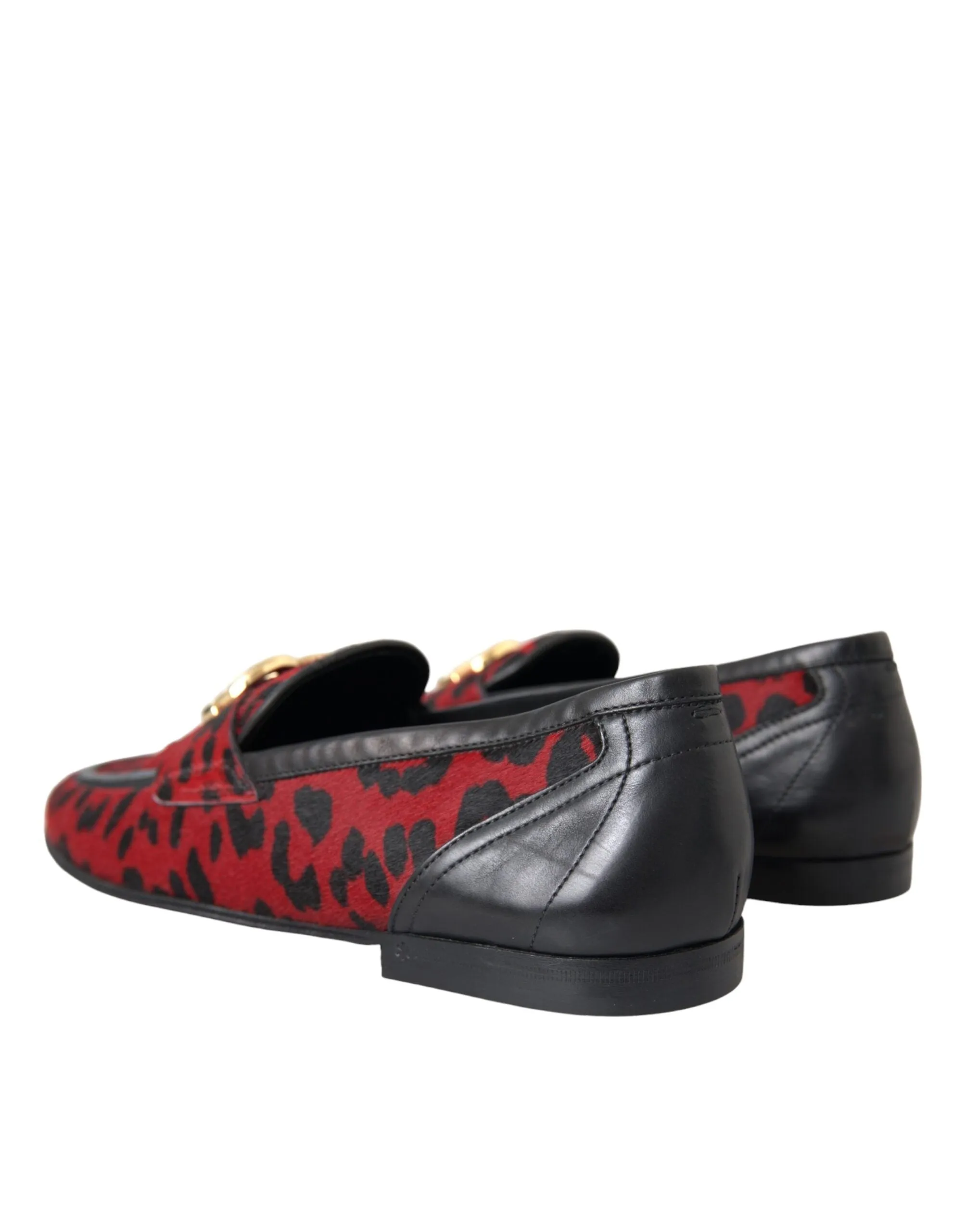 Red Black Leopard DG Loafers Formal Men Shoes sold by Louxly product image thumbnail 4