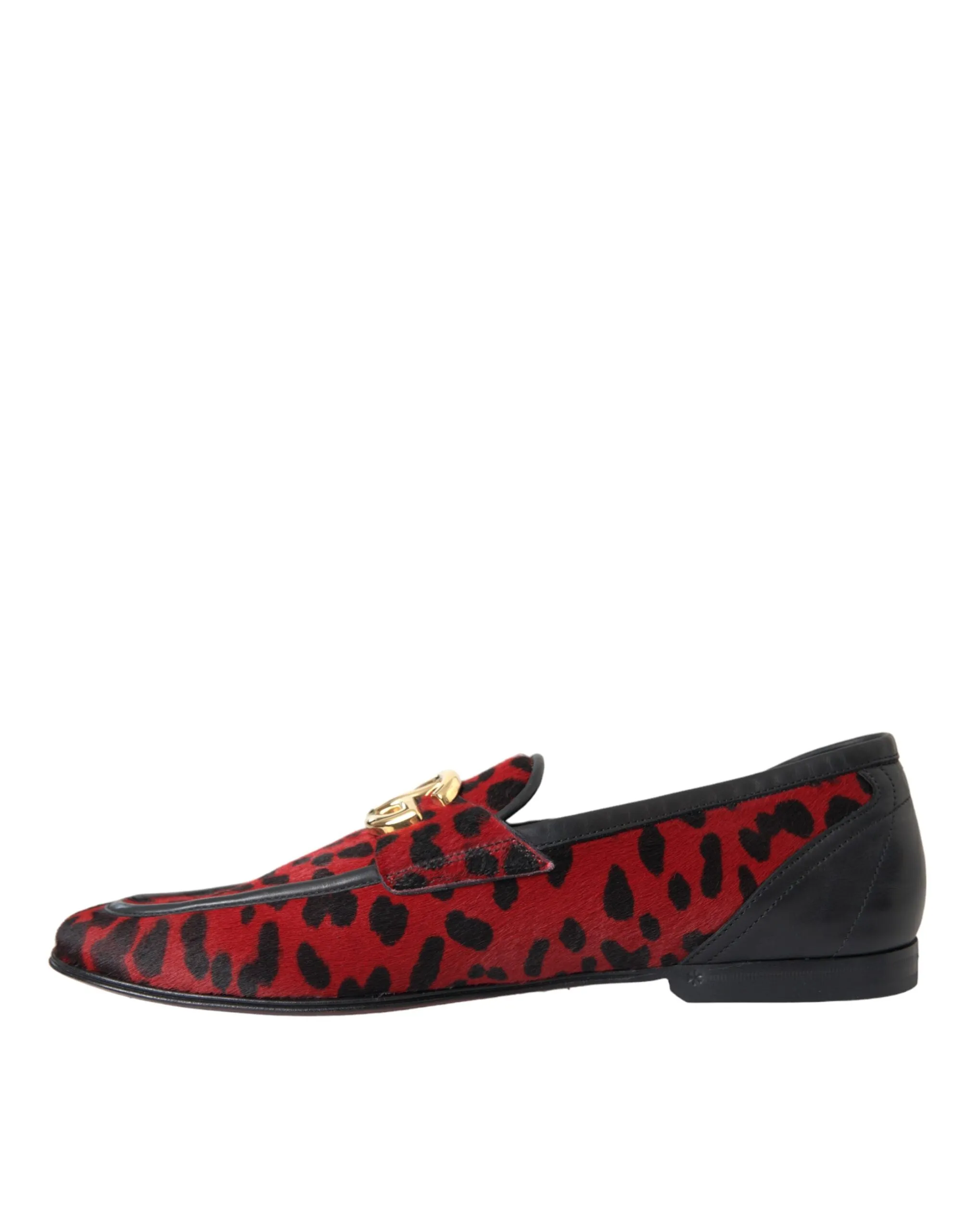 Red Black Leopard DG Loafers Formal Men Shoes sold by Louxly product image thumbnail 5