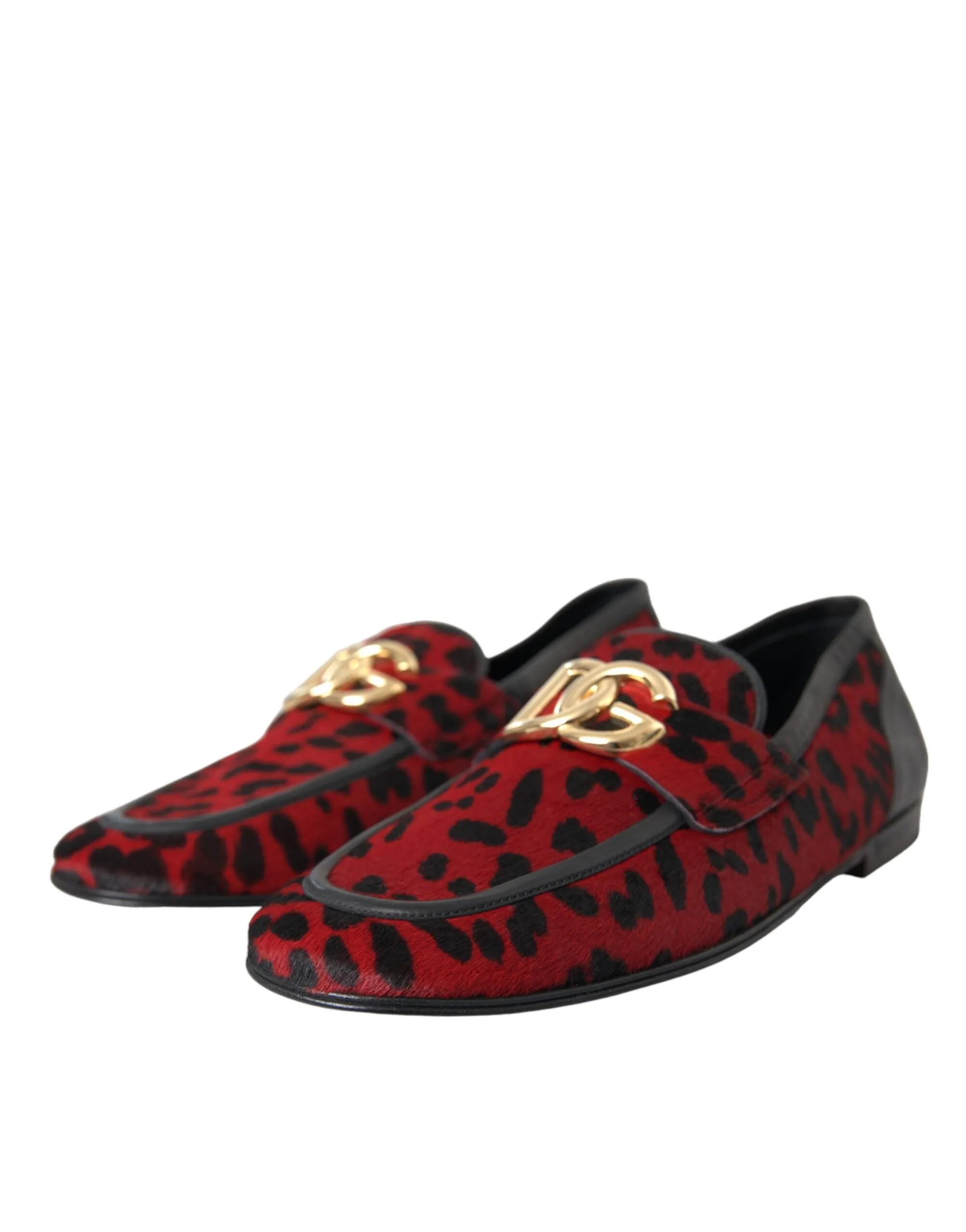 Red Black Leopard DG Loafers Formal Men Shoes sold by Louxly product image thumbnail 3