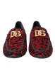 Red Black Leopard DG Loafers Formal Men Shoes sold by Louxly