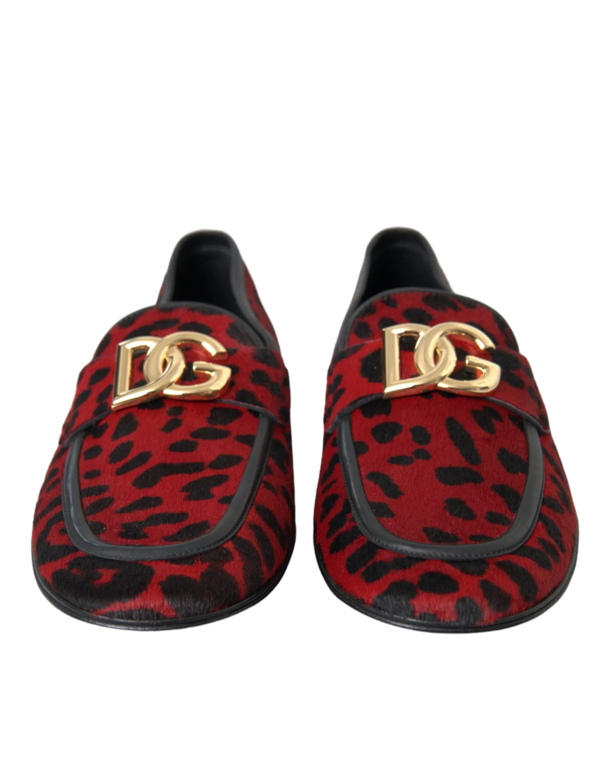 Red Black Leopard DG Loafers Formal Men Shoes sold by Louxly product image thumbnail 2