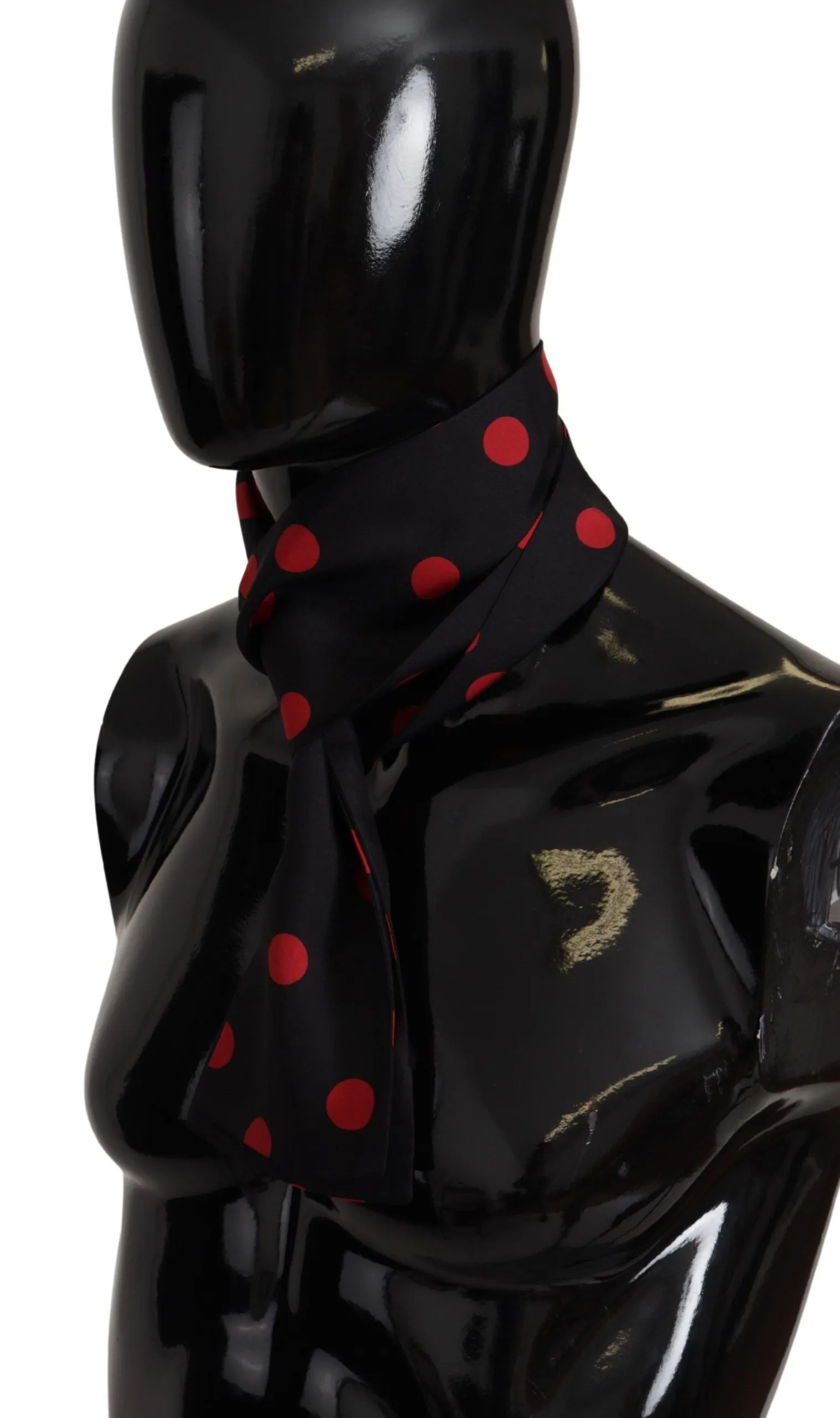 Elegant Silk Polka Dot Men's Scarf sold by Louxly product image thumbnail 3