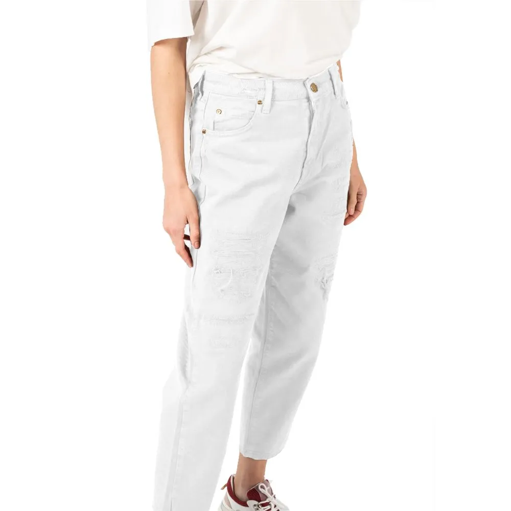 White Cotton Jeans & Pant sold by Louxly product image thumbnail 3