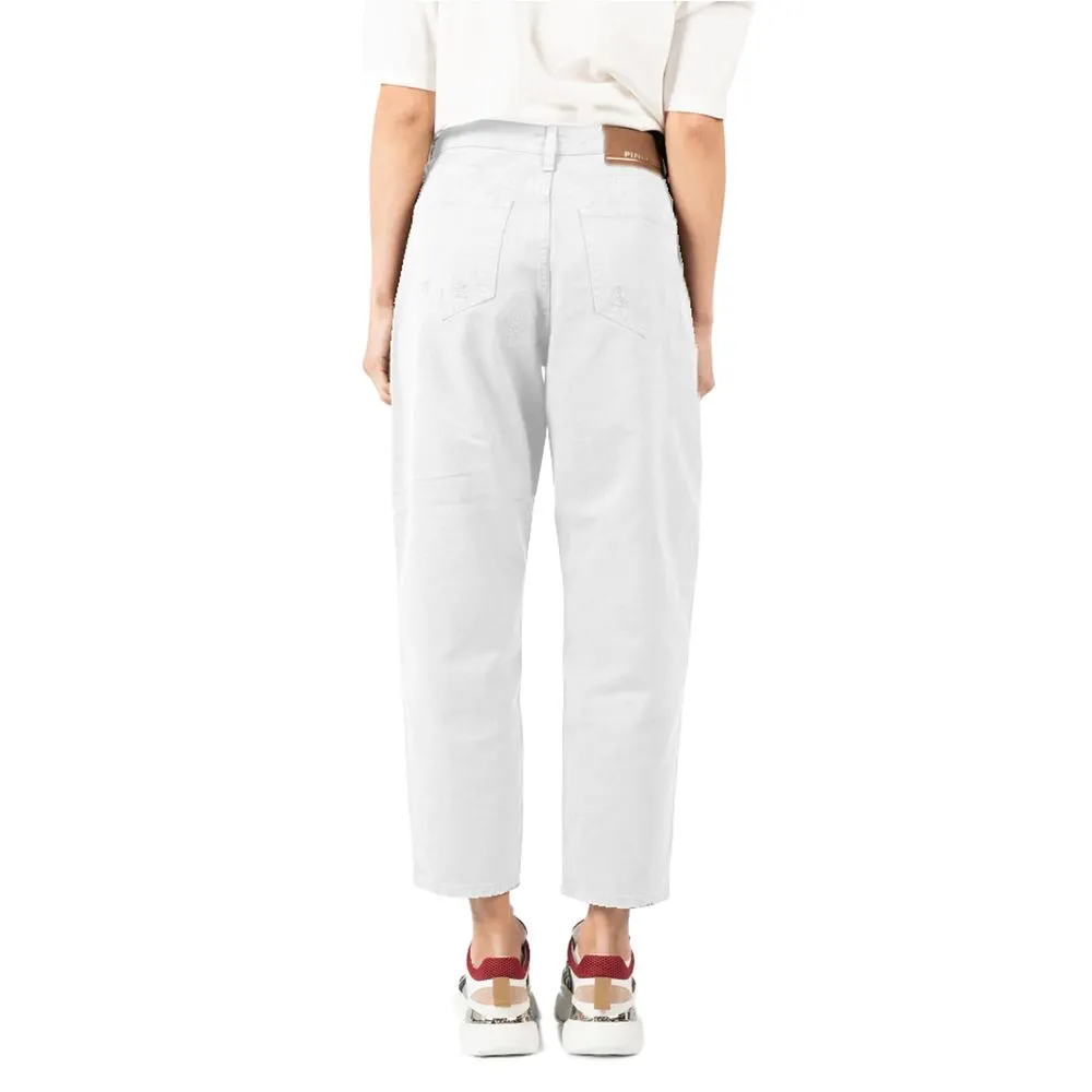White Cotton Jeans & Pant sold by Louxly product image thumbnail 2