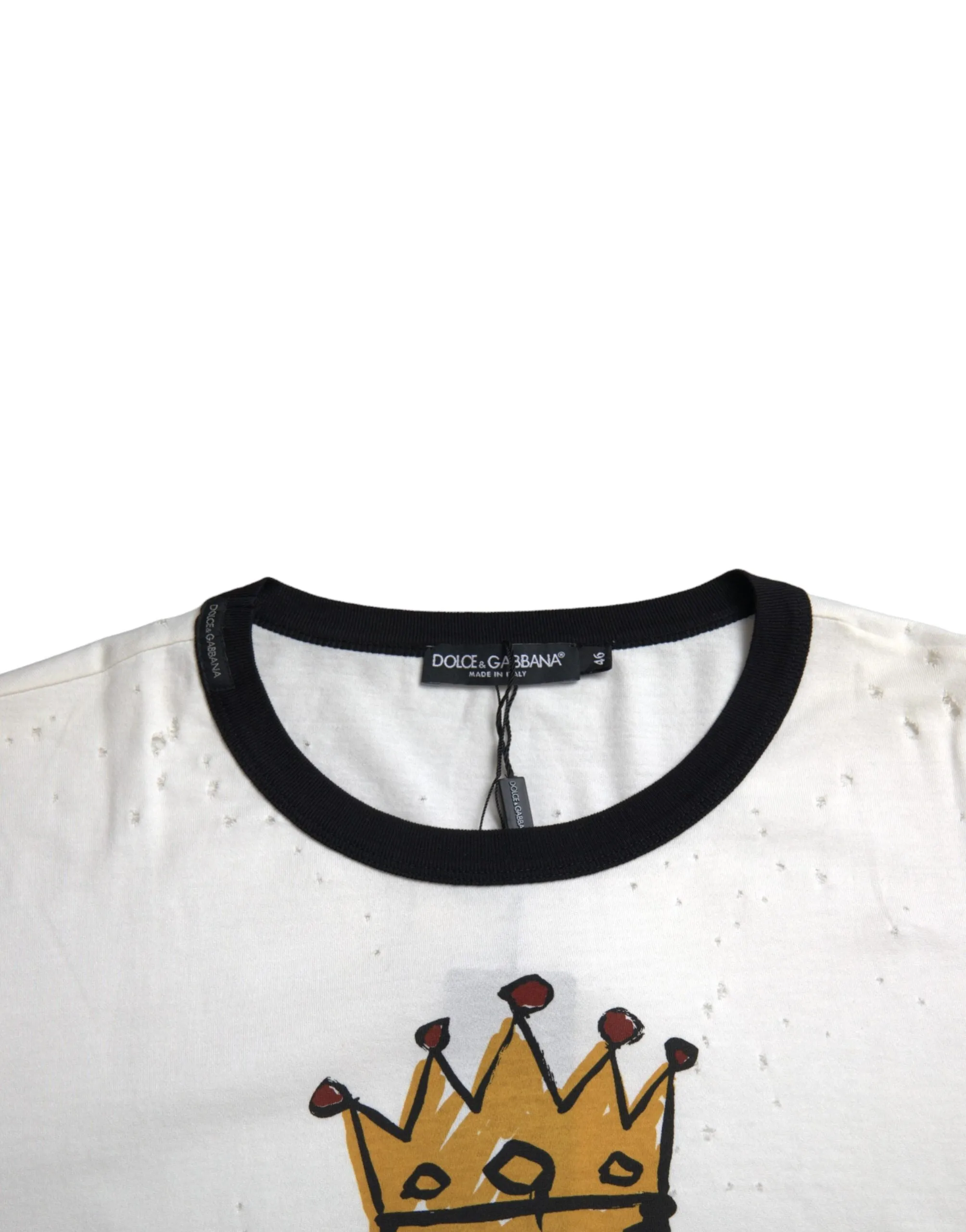 White King Of Love Cotton Men T-shirt sold by Louxly product image thumbnail 3
