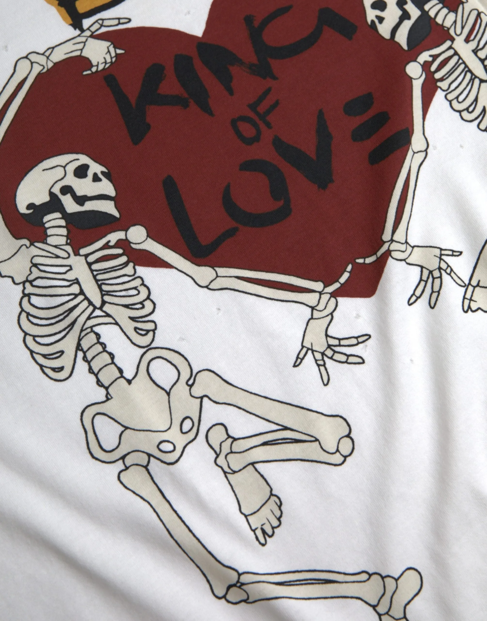 White King Of Love Cotton Men T-shirt sold by Louxly product image thumbnail 4