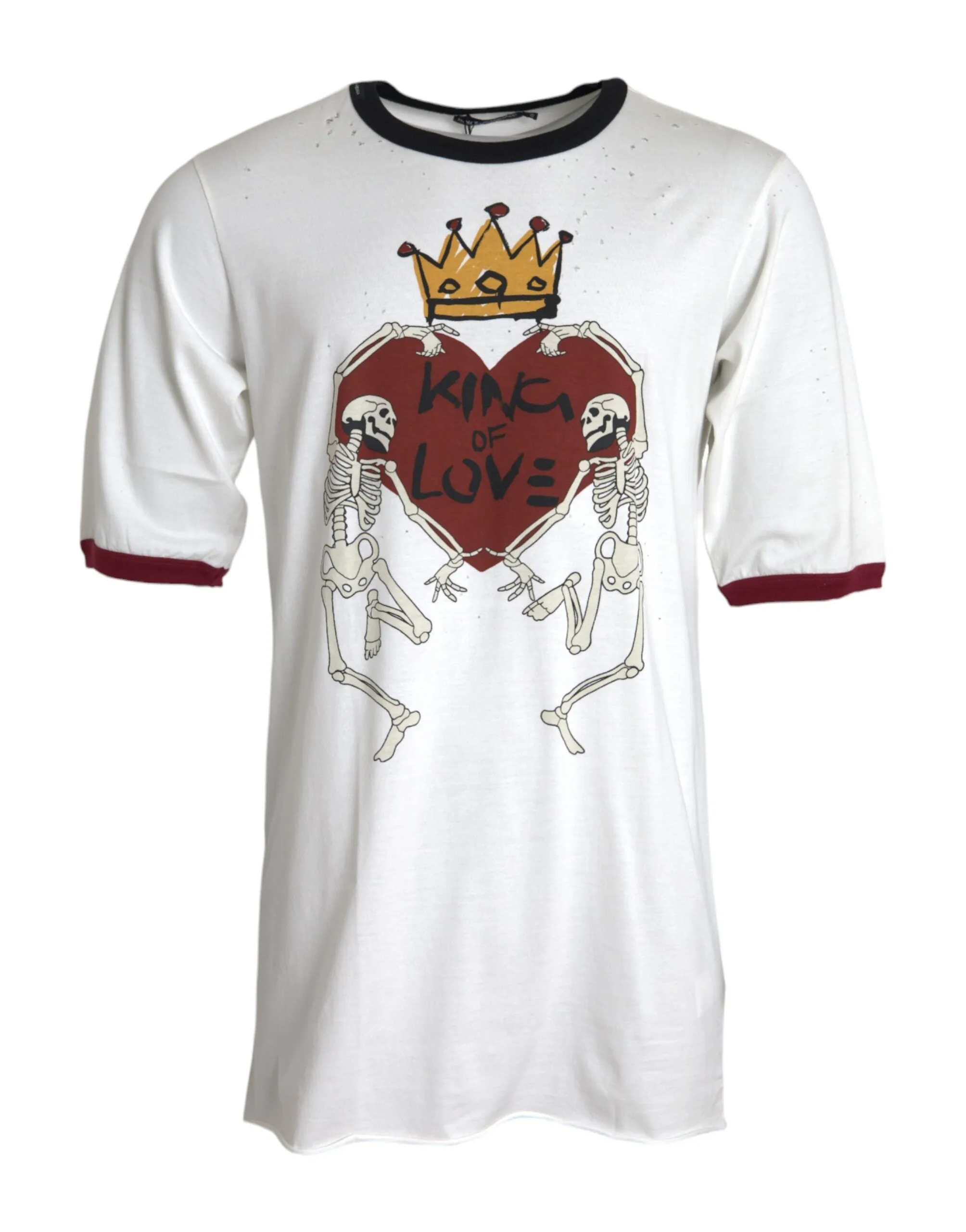 White King Of Love Cotton Men T-shirt sold by Louxly