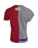 Multicolor Graphic Short Sleeve T-shirt sold by Louxly
