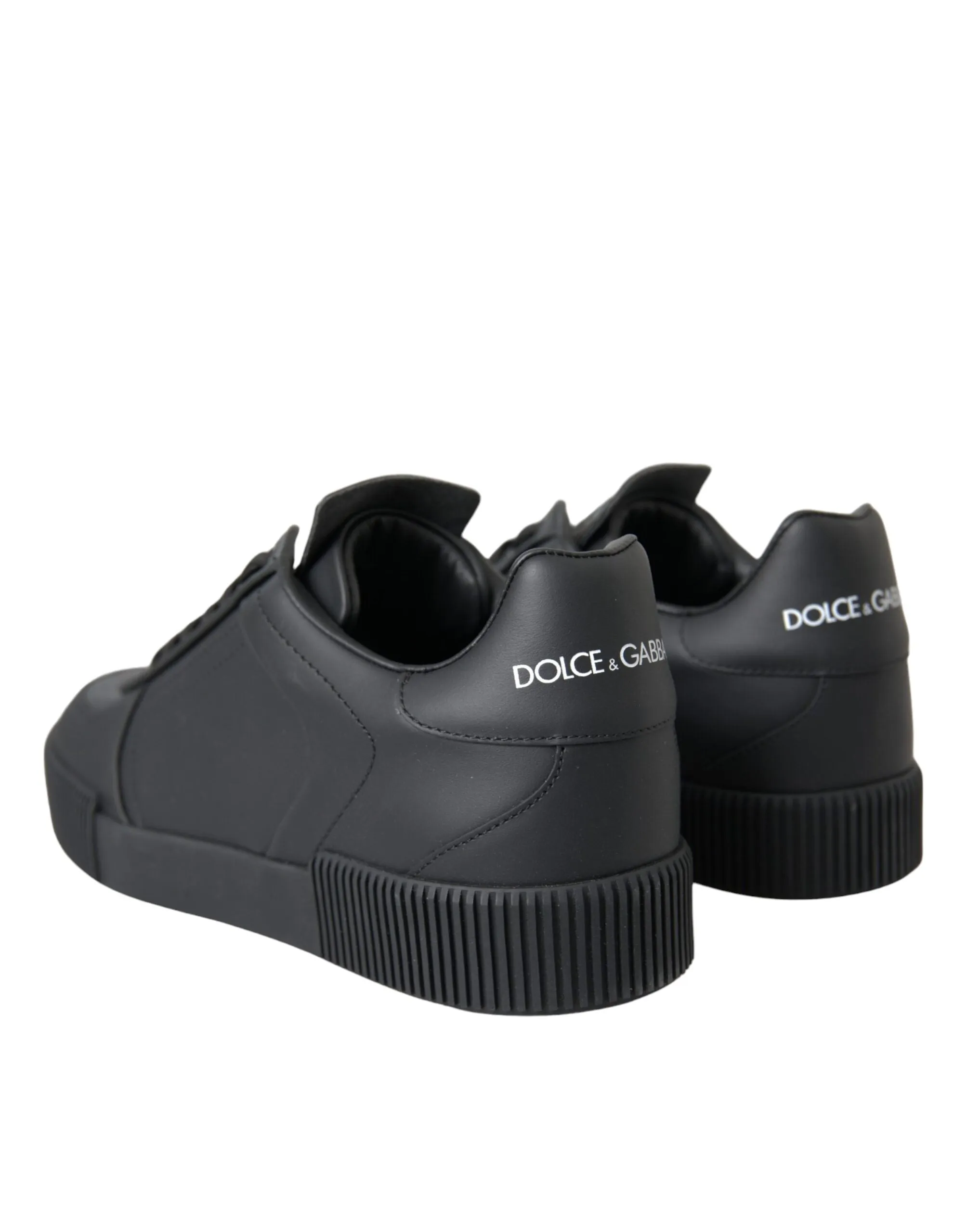 Black Miami Leather Low Top Sneakers Men Shoes sold by Louxly product image thumbnail 4