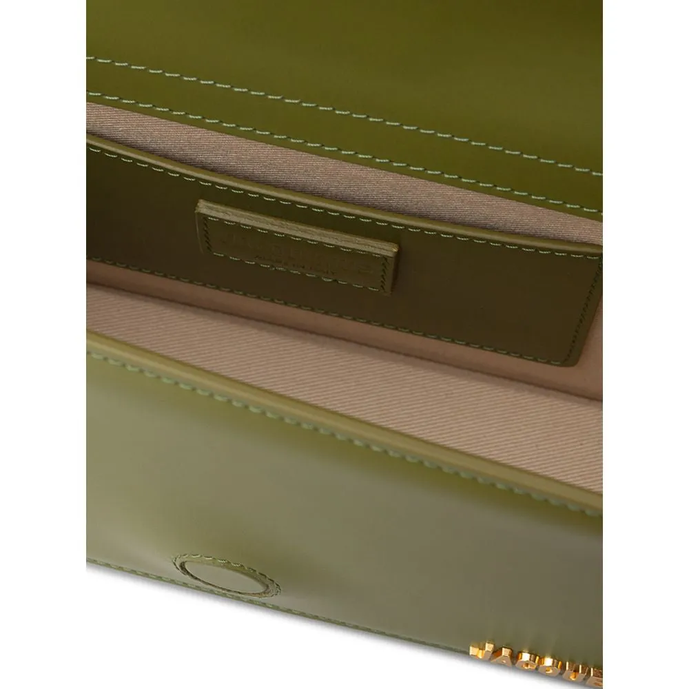 Green Leather Shoulder Bag sold by Louxly product image thumbnail 5