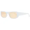 White Unisex Sunglasses sold by Louxly