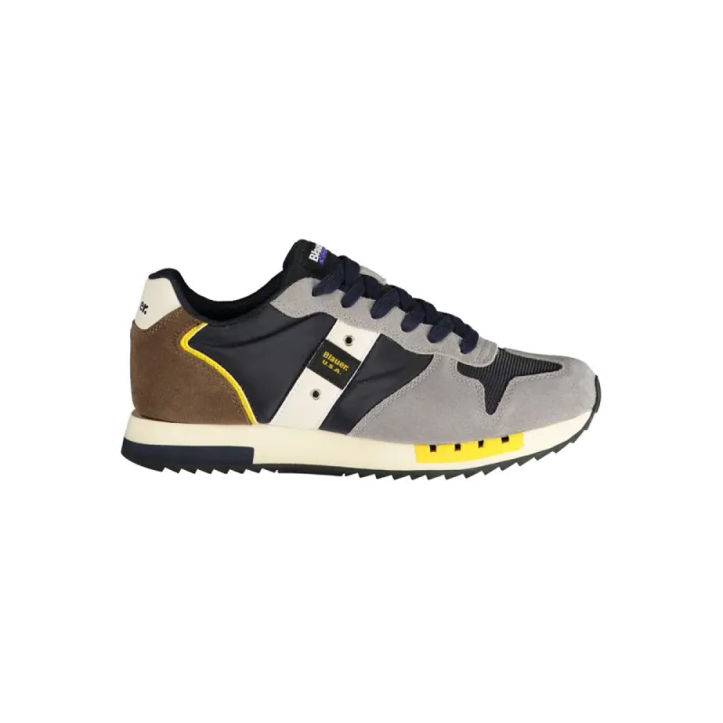 Gray Polyester Sneaker sold by Louxly