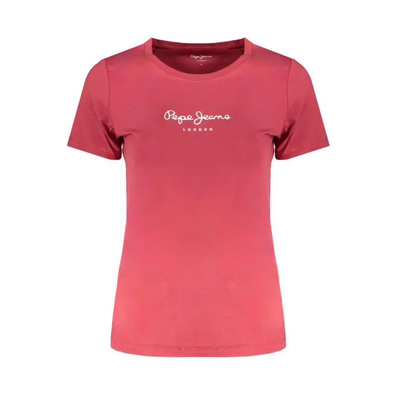 Red Cotton Tops & T-Shirt sold by Louxly
