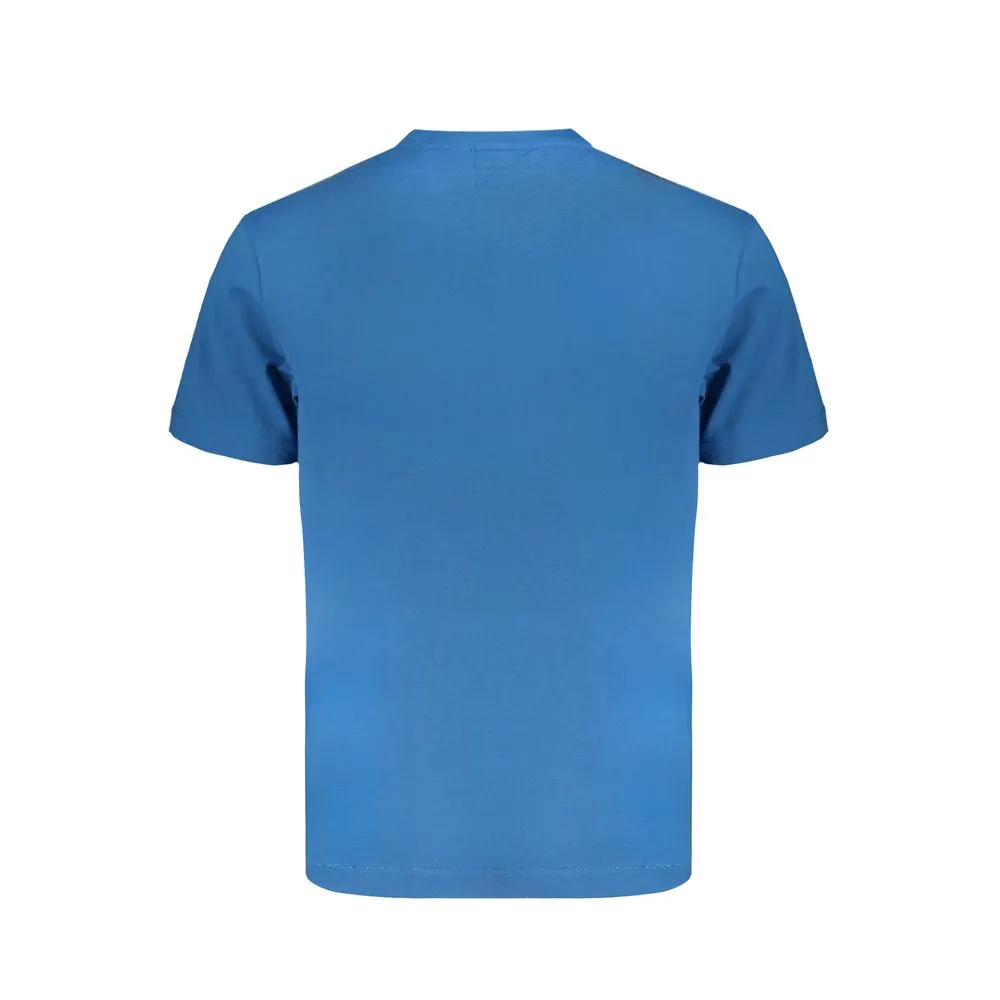 Blue Cotton T-Shirt sold by Louxly product image thumbnail 2