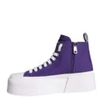 Purple Canvas Logo Sneakers Boots Shoes sold by Louxly product image thumbnail 5