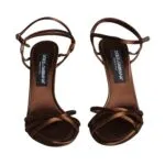 Bronze Ankle Strap Stiletto High Heels Sandals Shoes sold by Louxly product image thumbnail 2