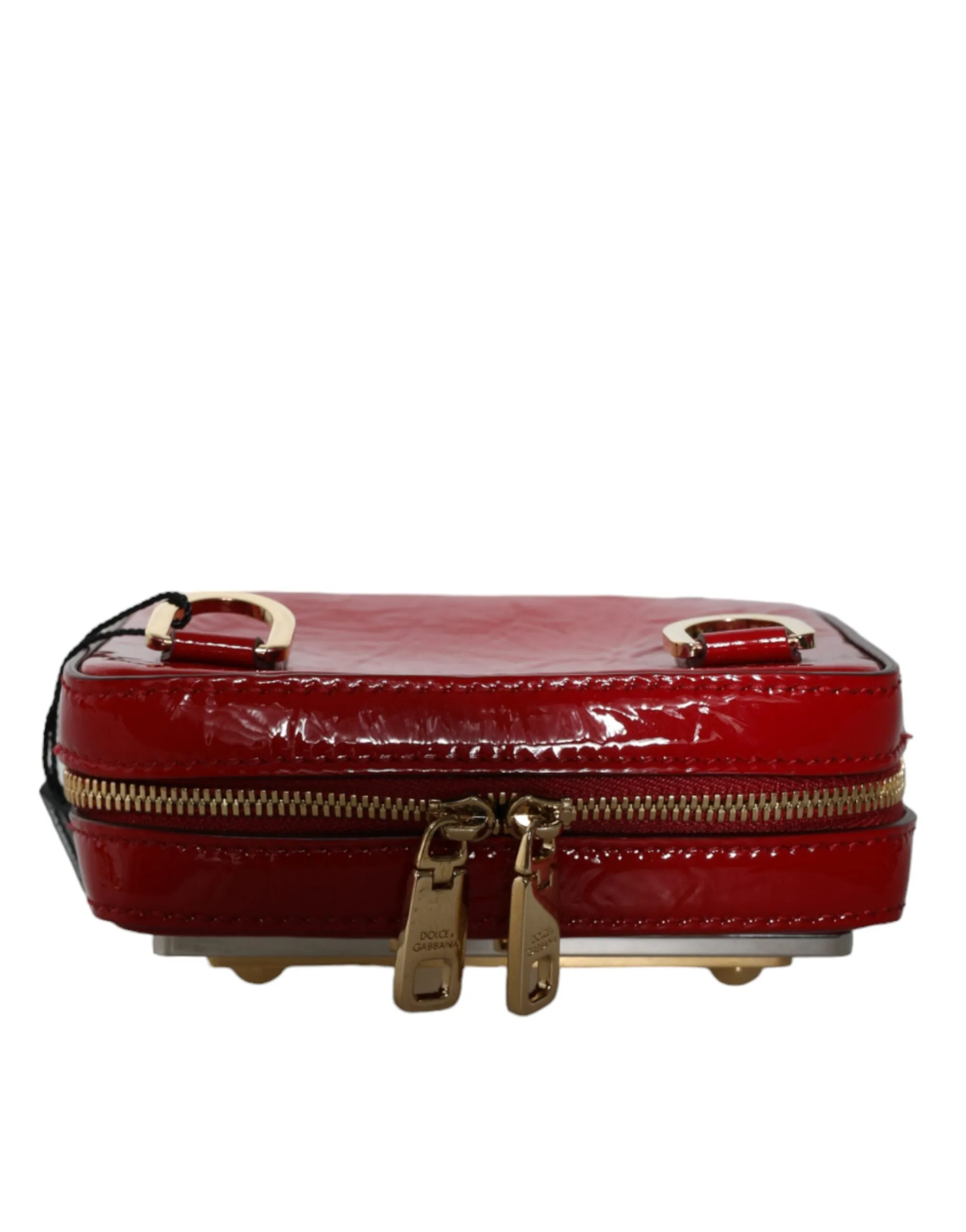 Red Leather Logo Plaque Waist Fanny Pack Women Bag sold by Louxly product image thumbnail 4