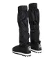 Black Quilted High Top Boots Sneakers Shoes sold by Louxly