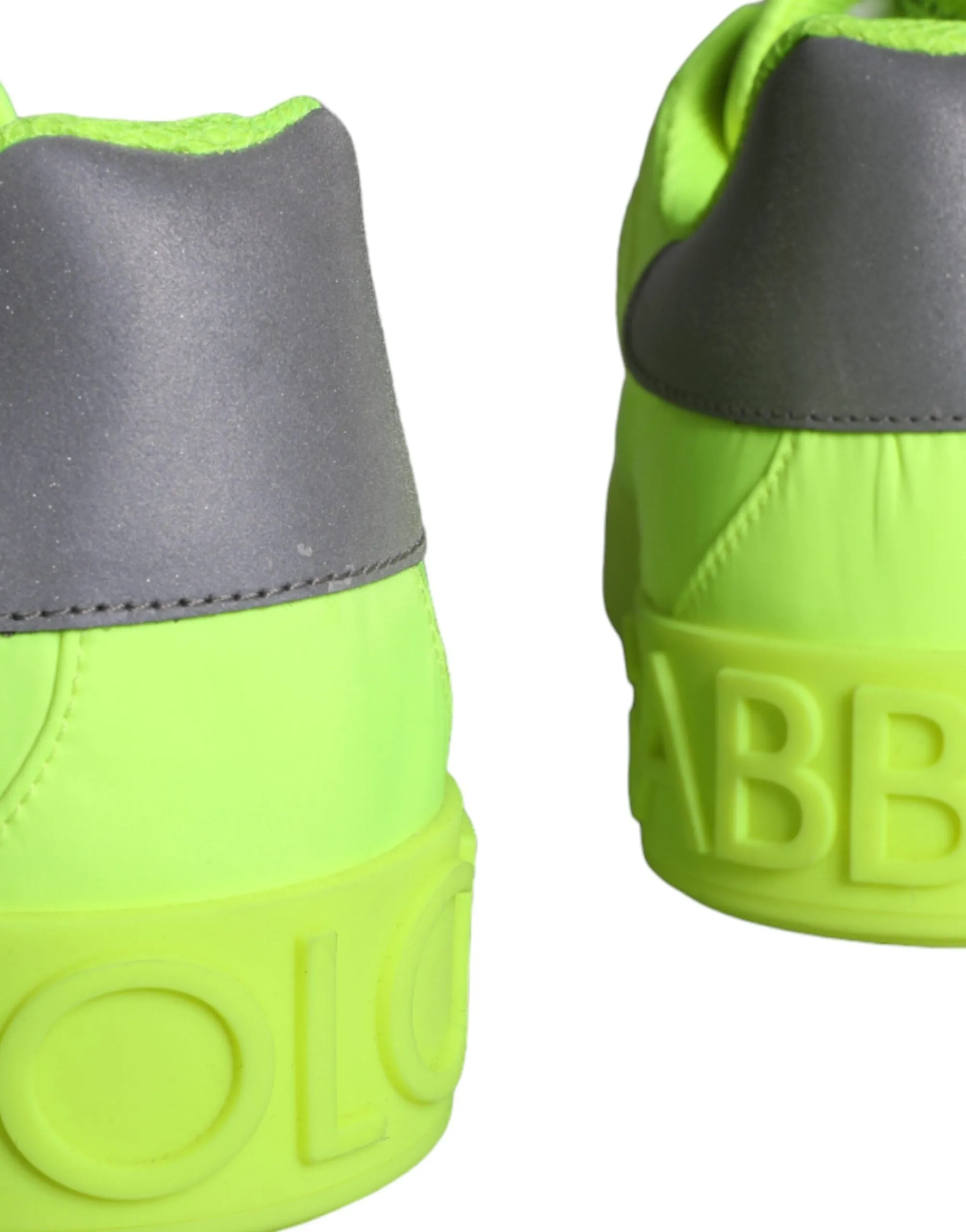 Neon Green Logo Tape Low Top Sneakers Shoes sold by Louxly product image thumbnail 5