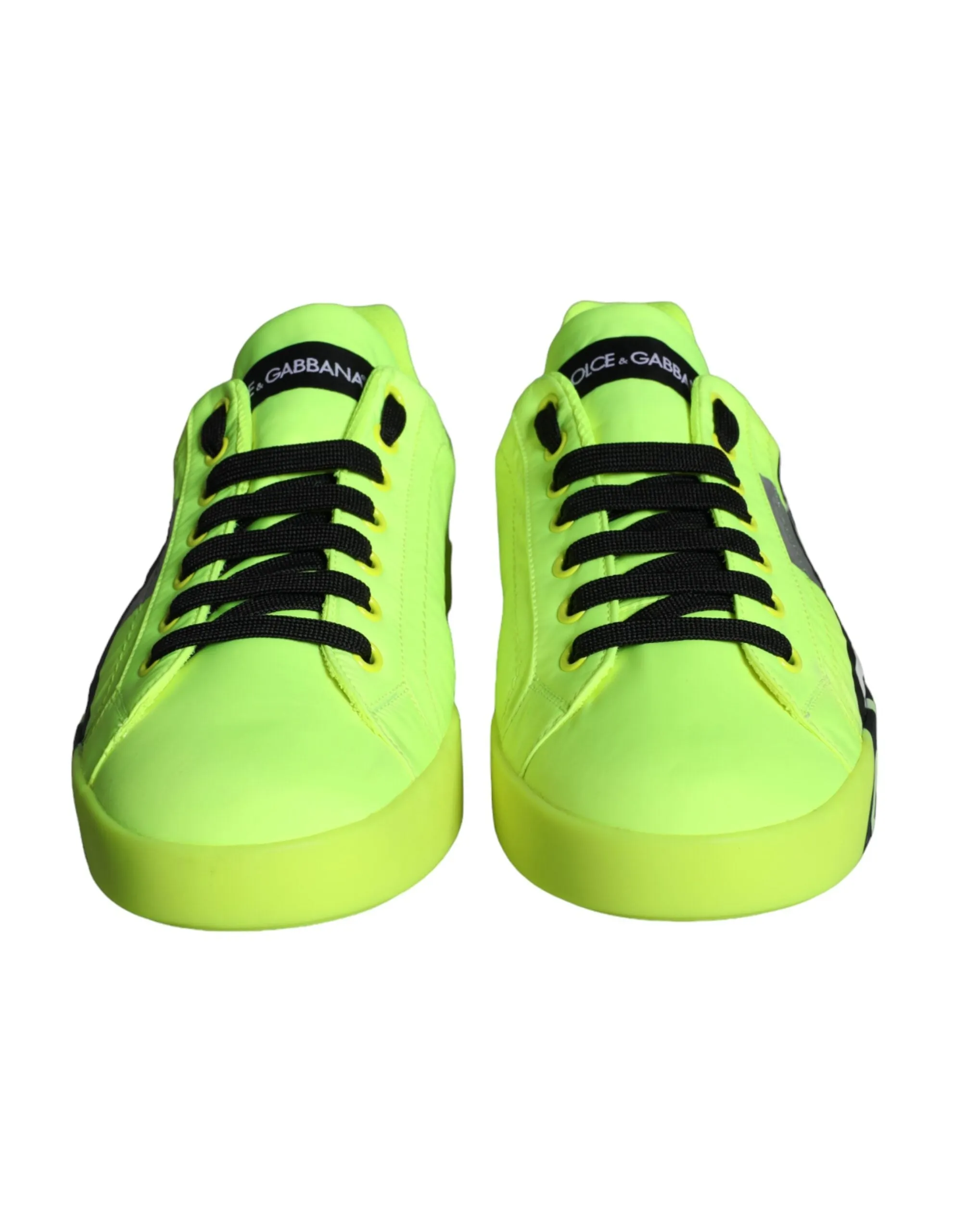 Neon Green Logo Tape Low Top Sneakers Shoes sold by Louxly product image thumbnail 2