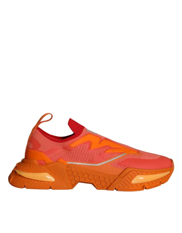 Orange Airmaster Low Top Men Sneakers Shoes sold by Louxly