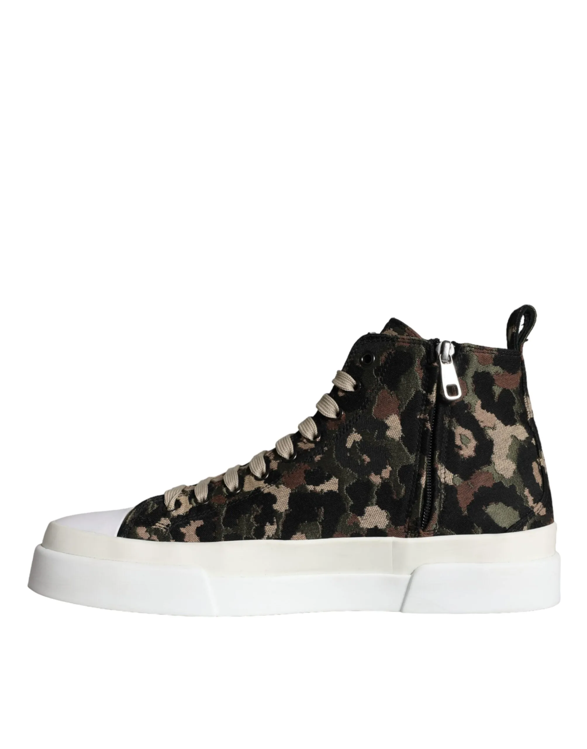 Multicolor Camouflage High Top Sneaker Shoes sold by Louxly product image thumbnail 5