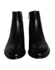 Black Calf Leather Men Ankle Boots Shoes sold by Louxly