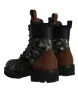 Brown Suede Camouflage Leather Combat Boots Shoes sold by Louxly