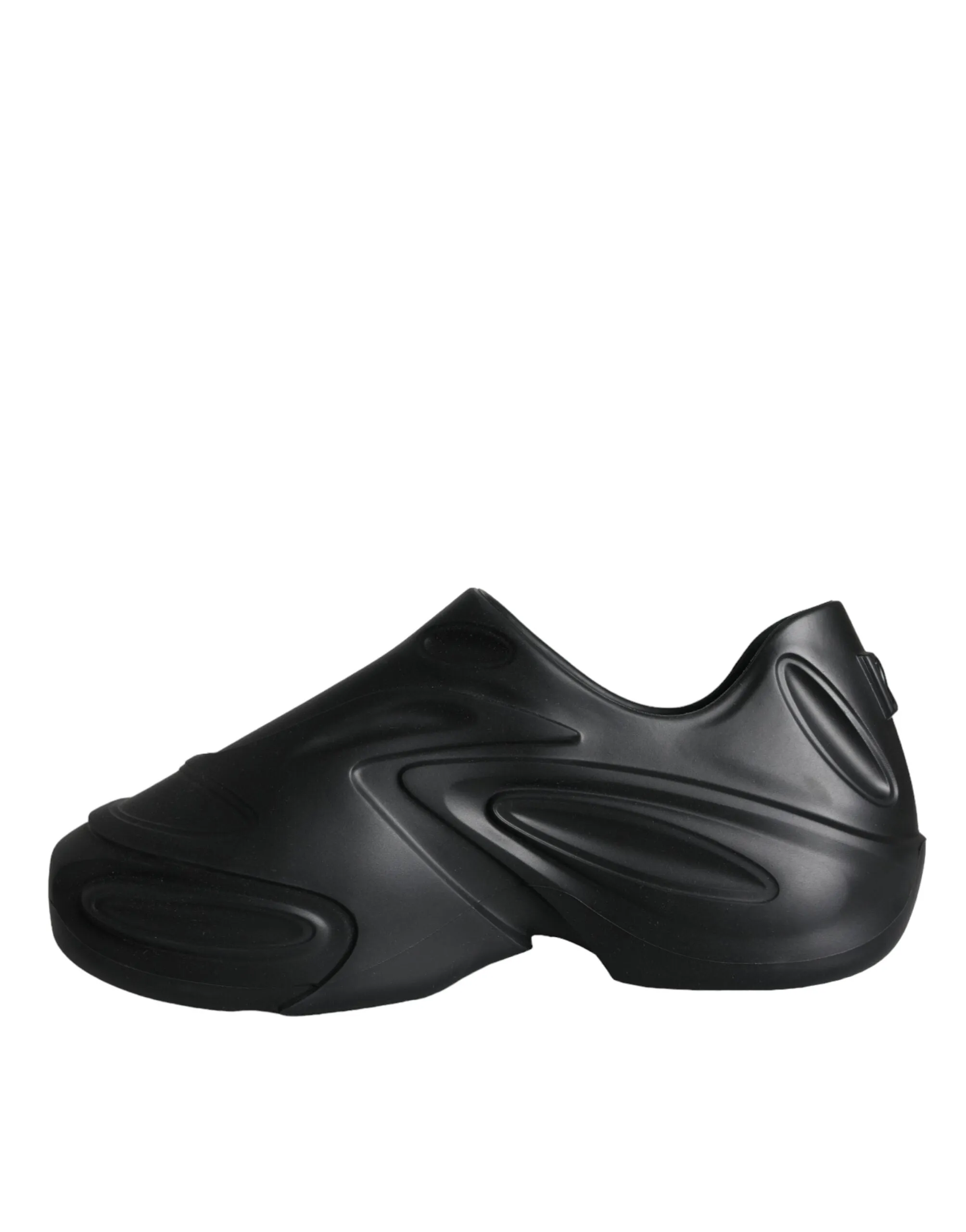 Black Foiled Rubber Toy Low Top Sneakers Shoes sold by Louxly product image thumbnail 5