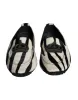 Black White Calf Fur Slip On Loafers Men Shoes sold by Louxly