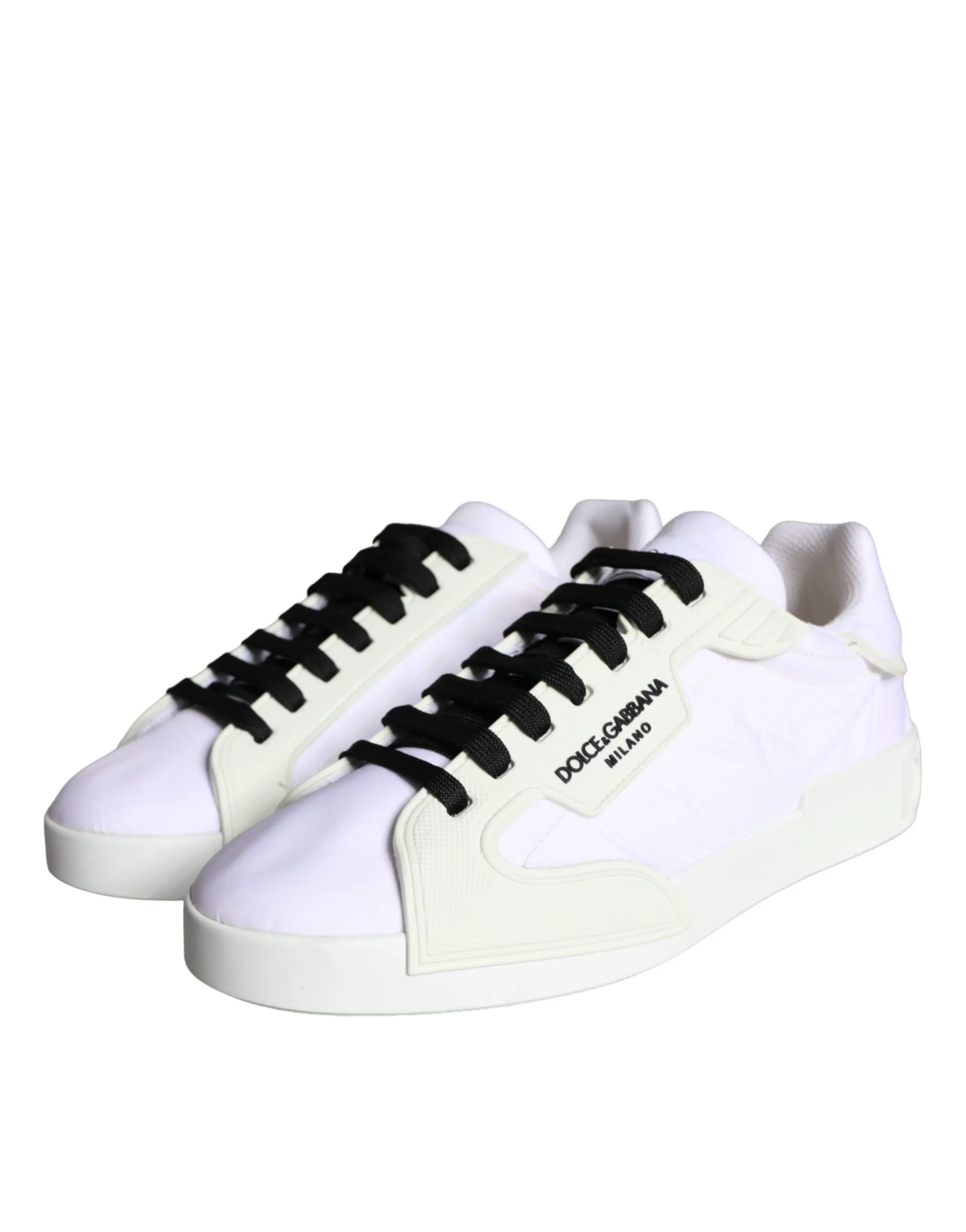 White Portofino Logo Low Top Trainers Sneakers Shoes sold by Louxly product image thumbnail 3