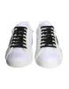 White Portofino Logo Low Top Trainers Sneakers Shoes sold by Louxly