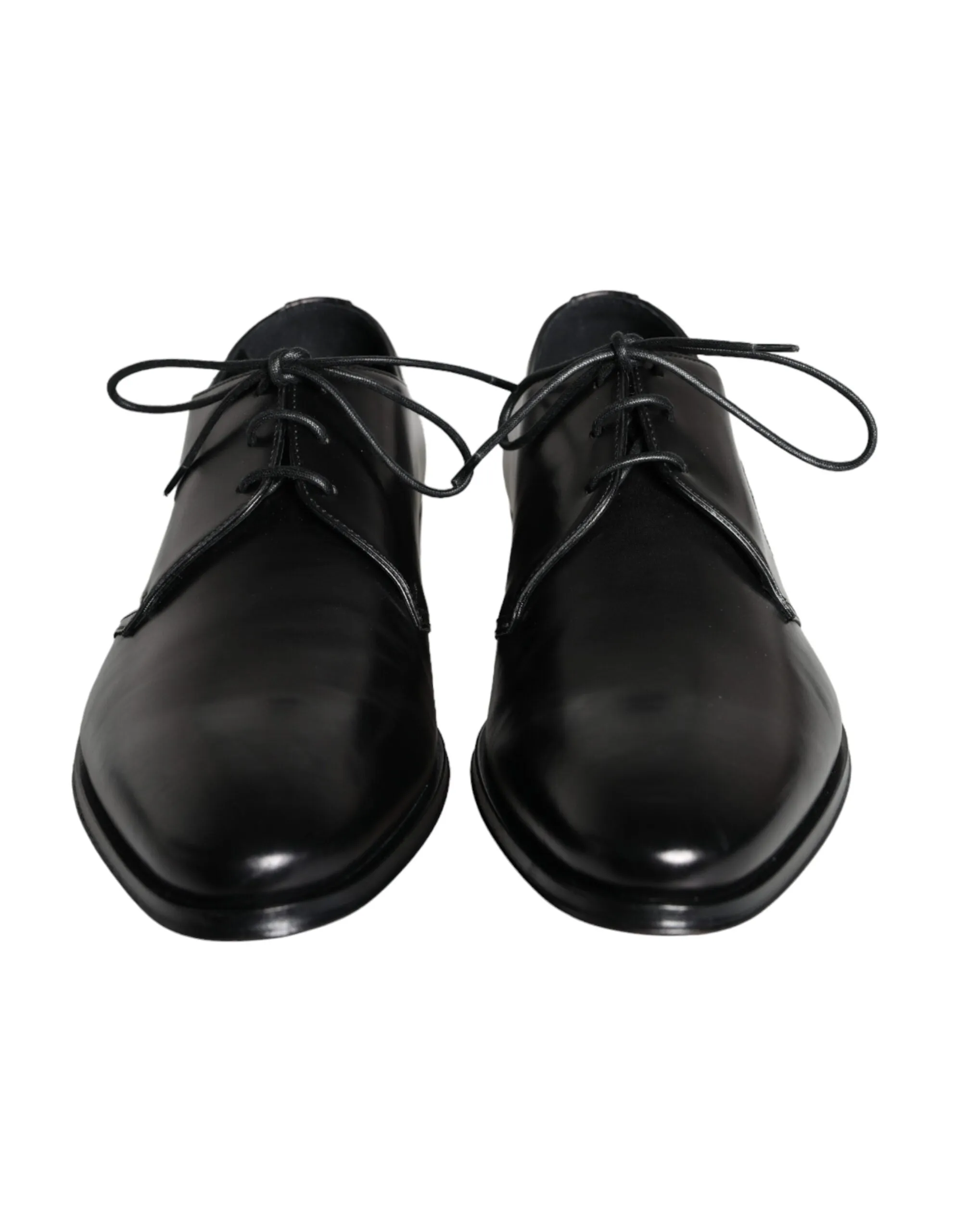 Black Calfskin Leather Derby Men Dress Shoes sold by Louxly product image thumbnail 2