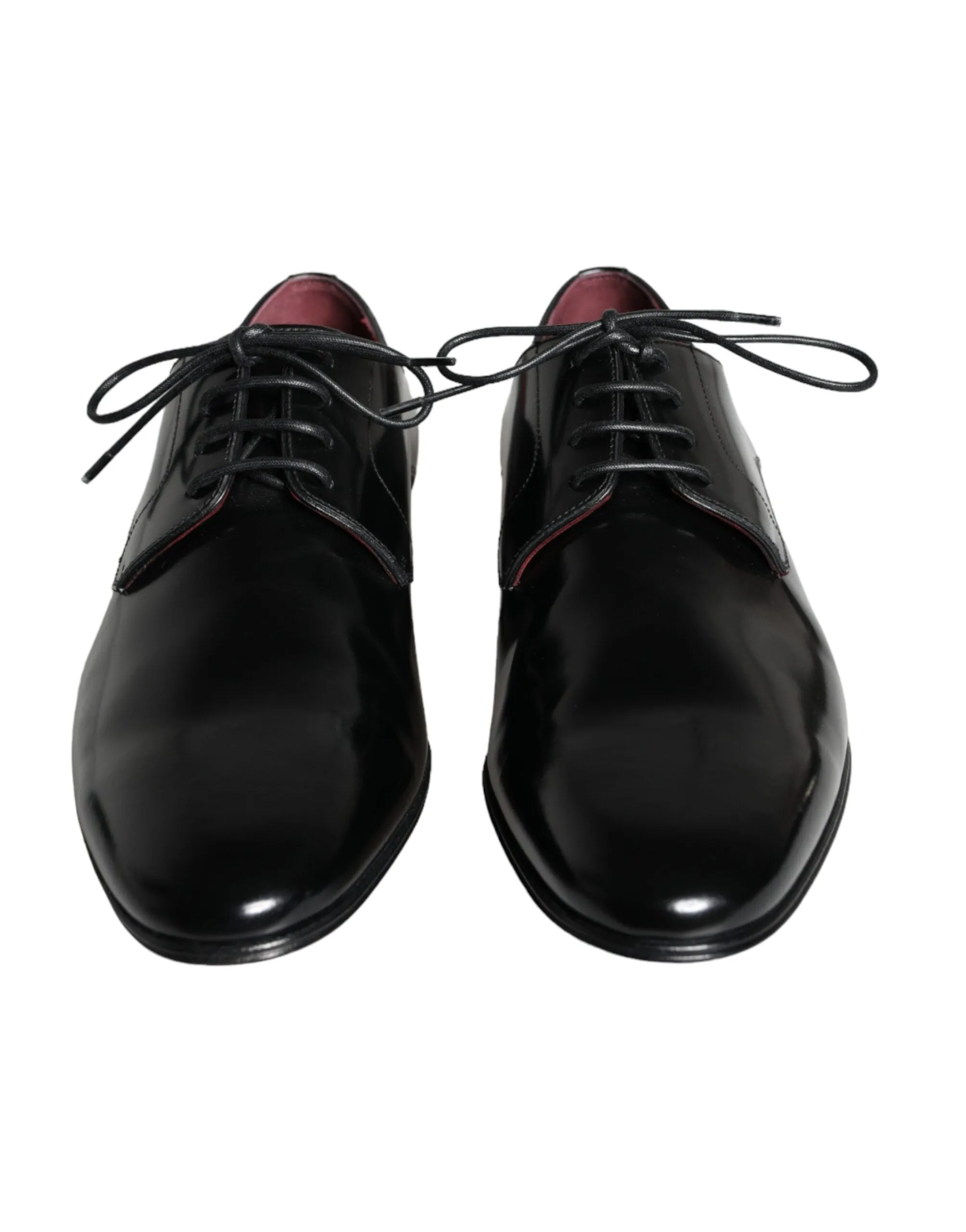 Black Calfskin Leather Derby Dress Men Shoes sold by Louxly product image thumbnail 2