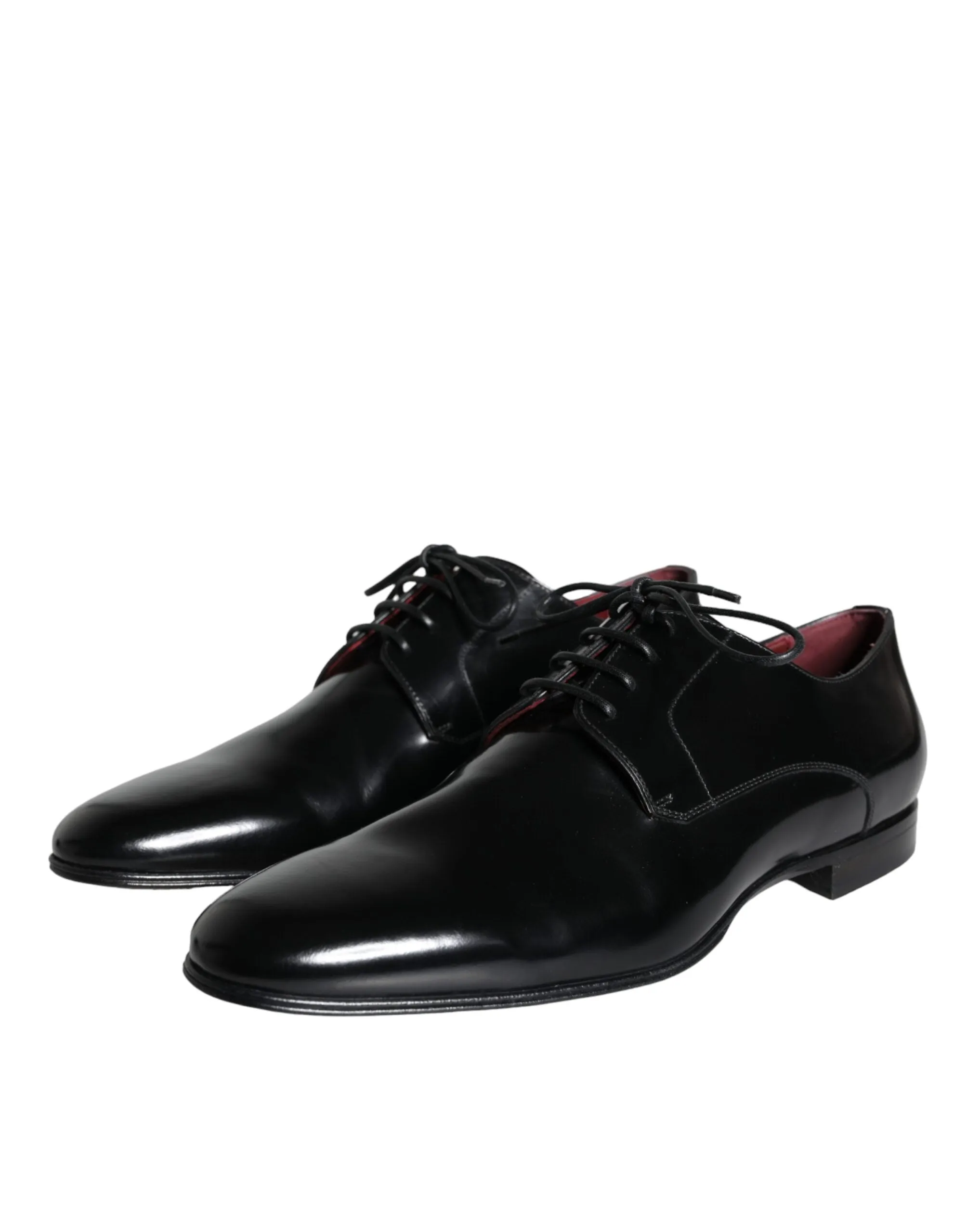 Black Calfskin Leather Derby Dress Men Shoes sold by Louxly product image thumbnail 3