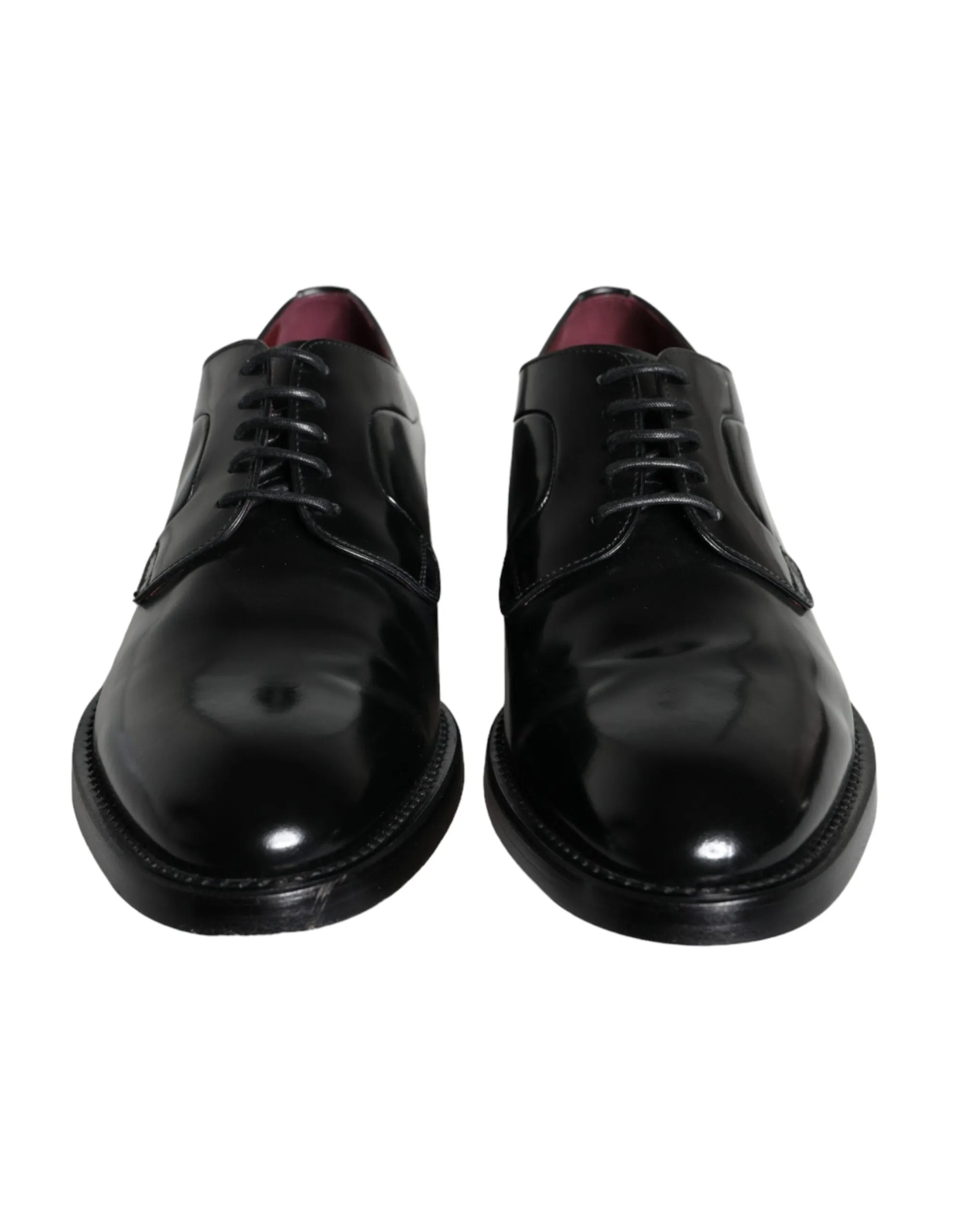 Black Calfskin Leather Derby Men Dress Shoes sold by Louxly product image thumbnail 2