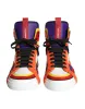 Multicolor Leather High Top Sneakers Shoes sold by Louxly