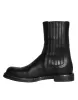 Black Horse Leather Mid Calf Boots Men Shoes sold by Louxly