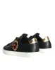 Black Portofino Sacred Heart Sneakers Shoes sold by Louxly