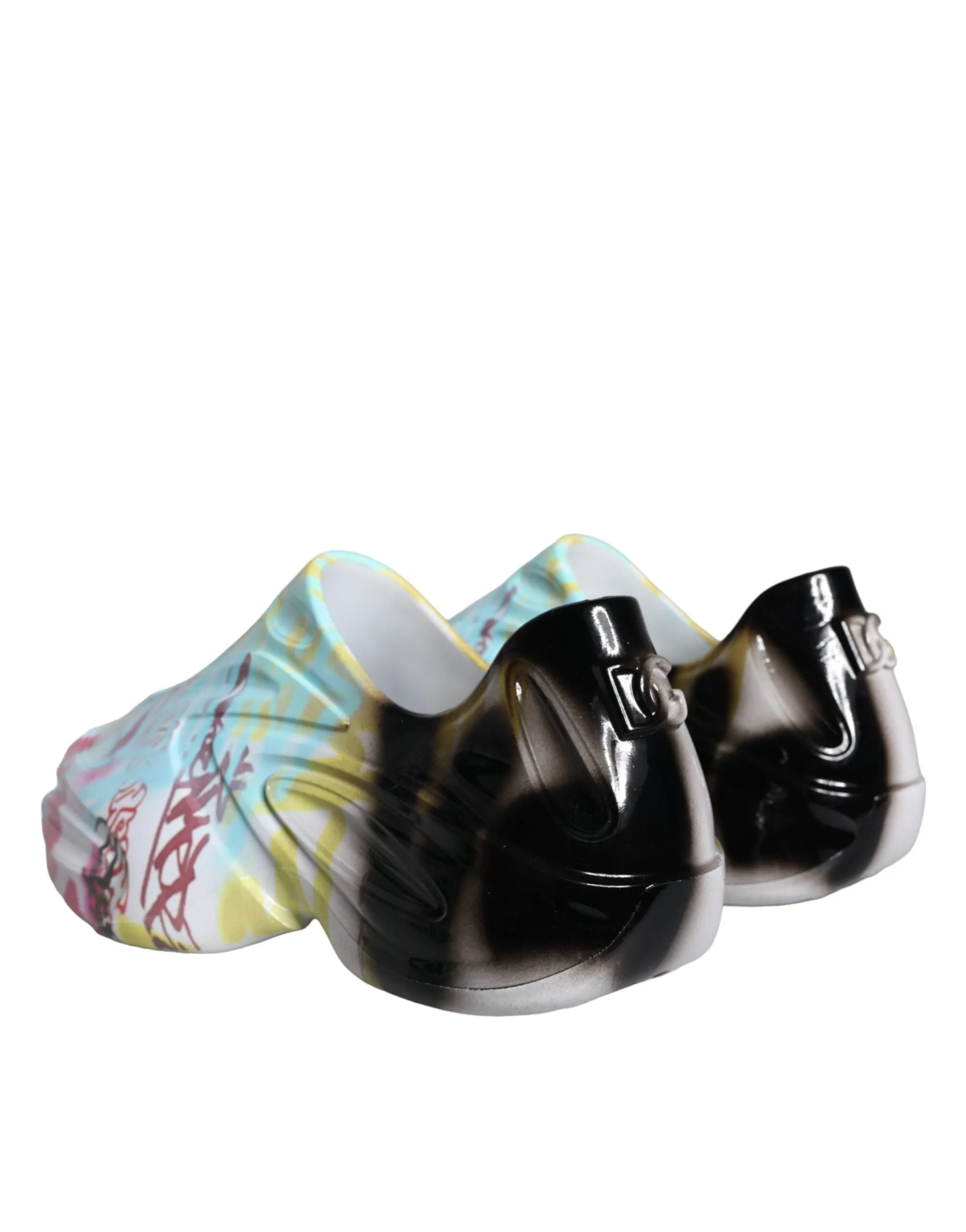 Multicolor Graffiti Rubber Low Top Sneakers Shoes sold by Louxly product image thumbnail 4