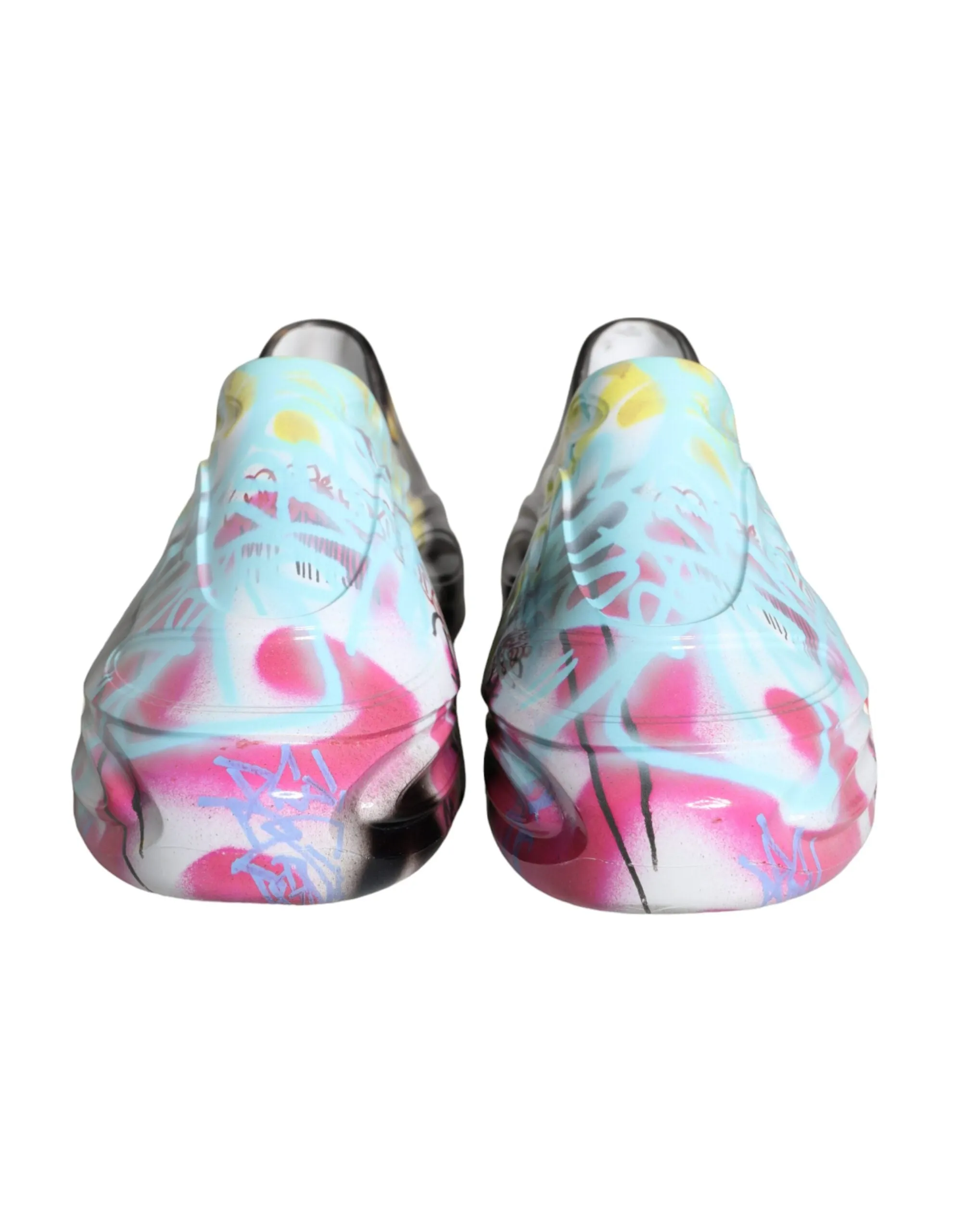 Multicolor Graffiti Rubber Low Top Sneakers Shoes sold by Louxly product image thumbnail 2