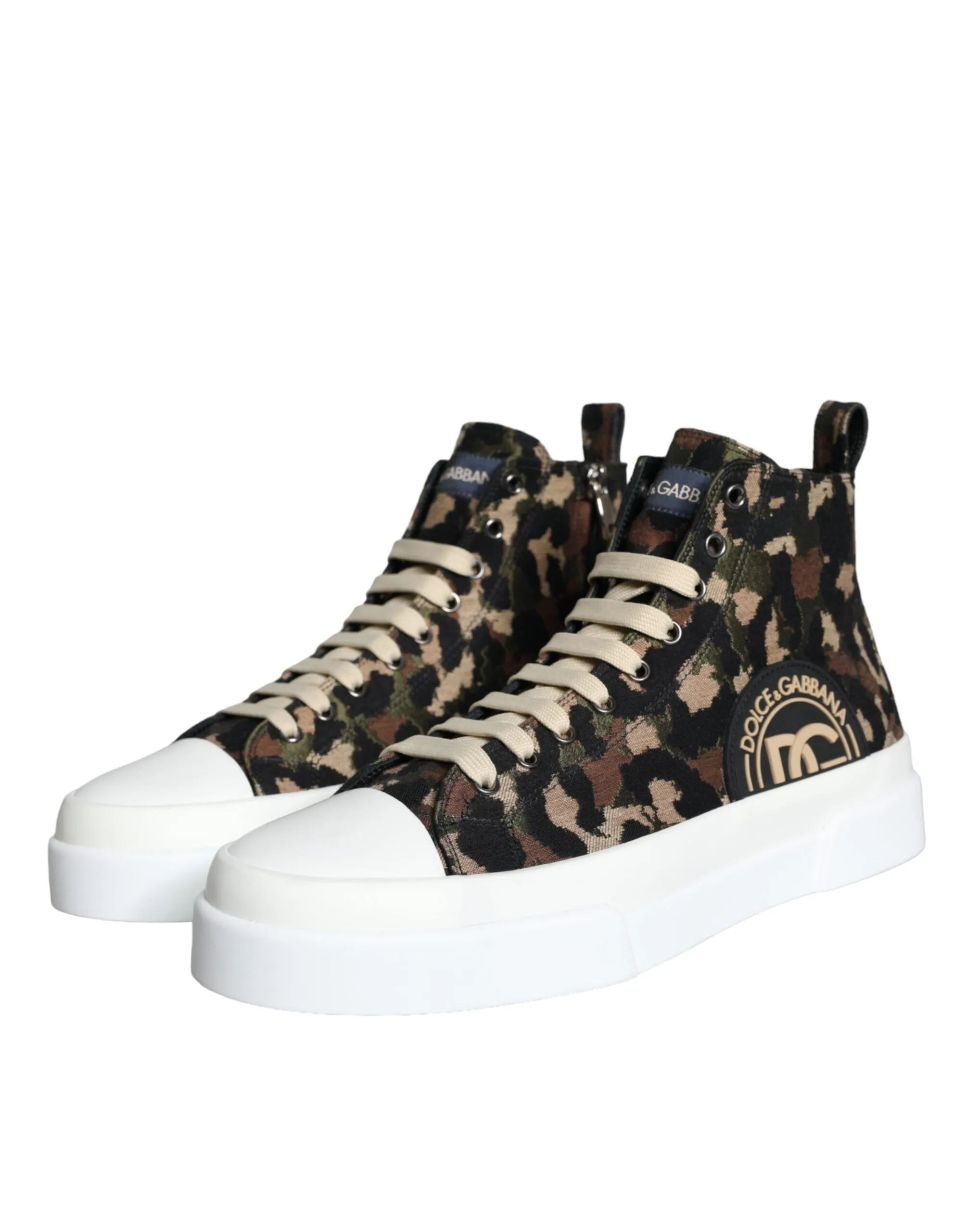 Multicolor Camouflage High Top Sneaker Shoes sold by Louxly product image thumbnail 3