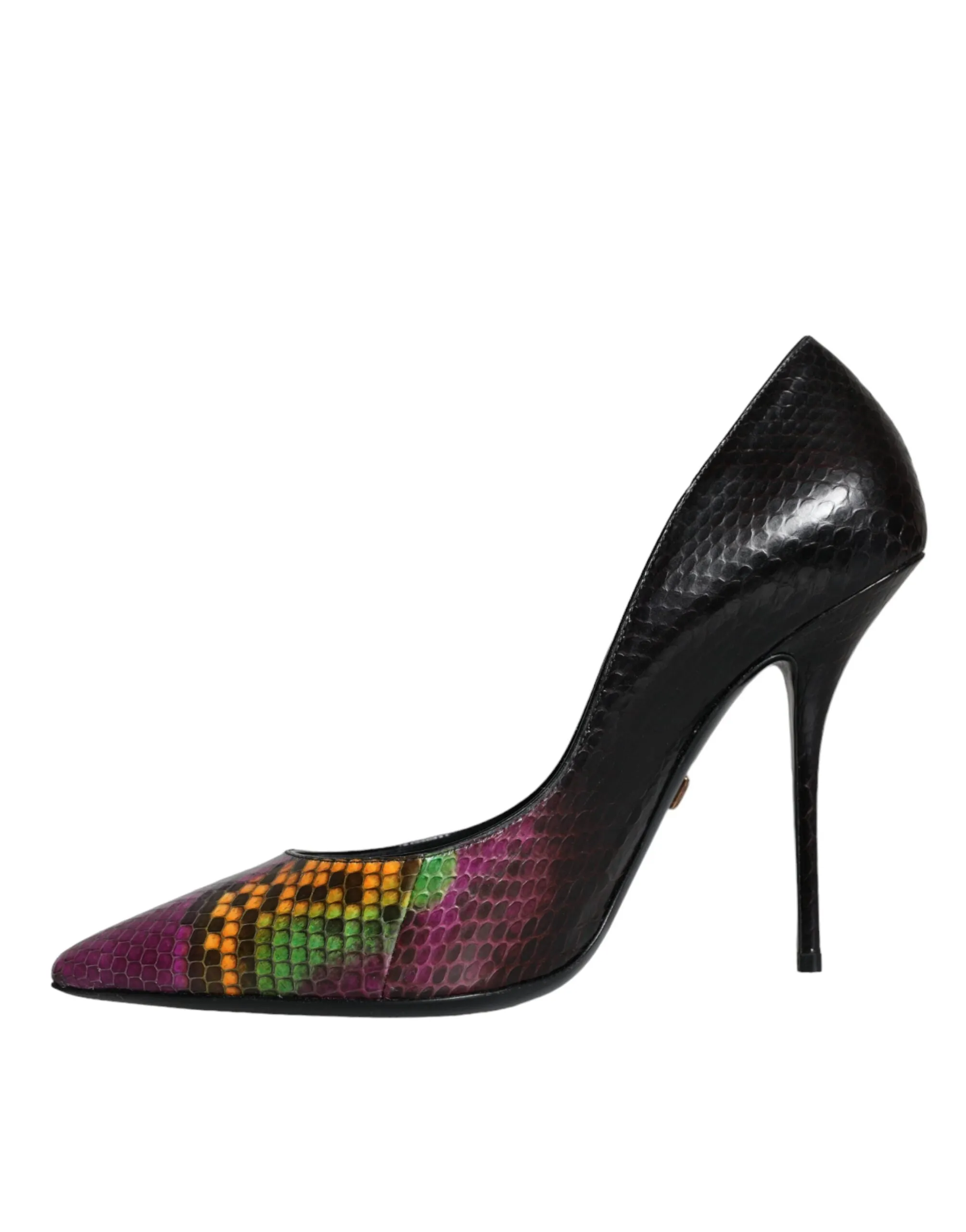 Multicolor Exotic Leather Heels Pumps Shoes sold by Louxly product image thumbnail 4
