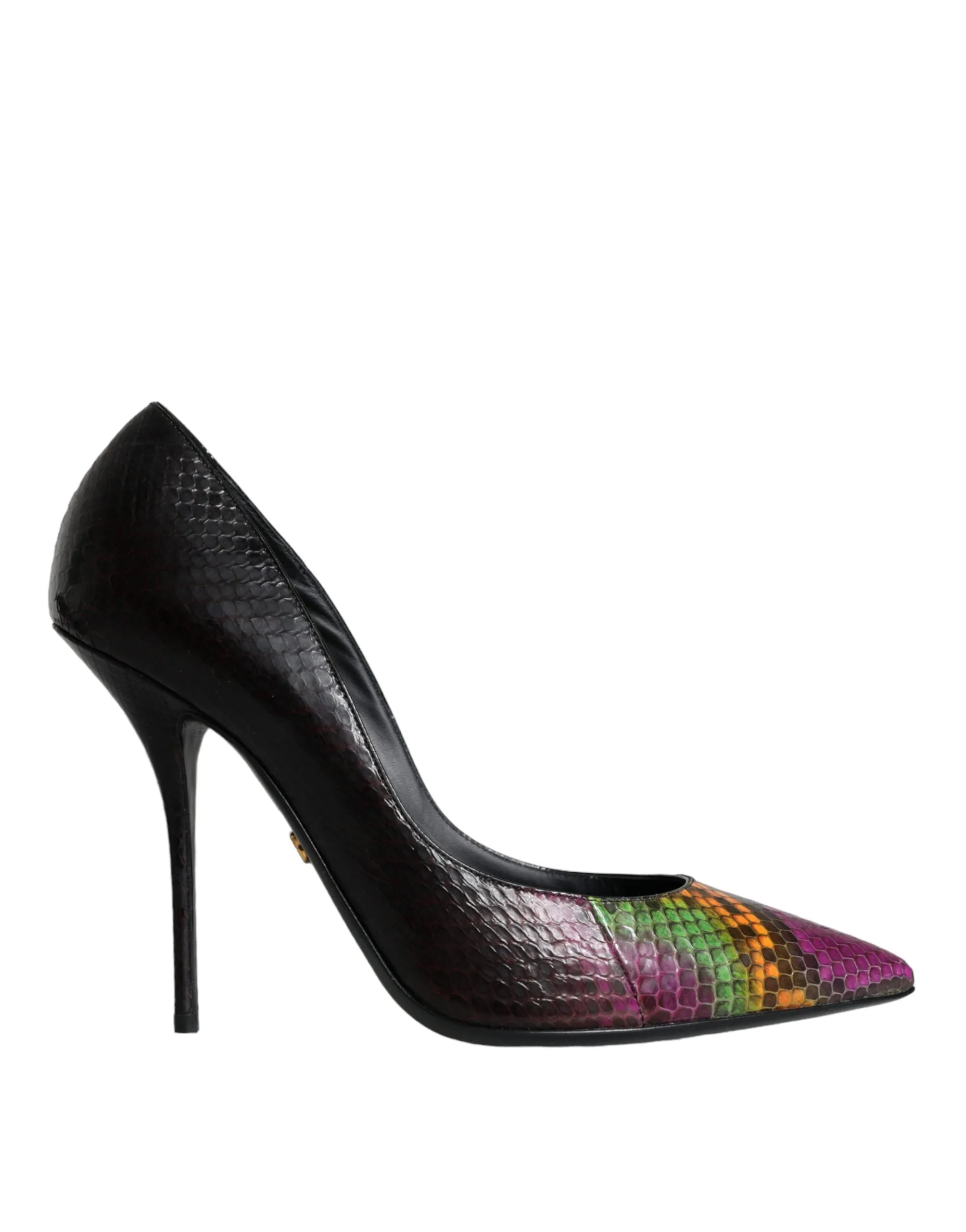 Multicolor Exotic Leather Heels Pumps Shoes sold by Louxly