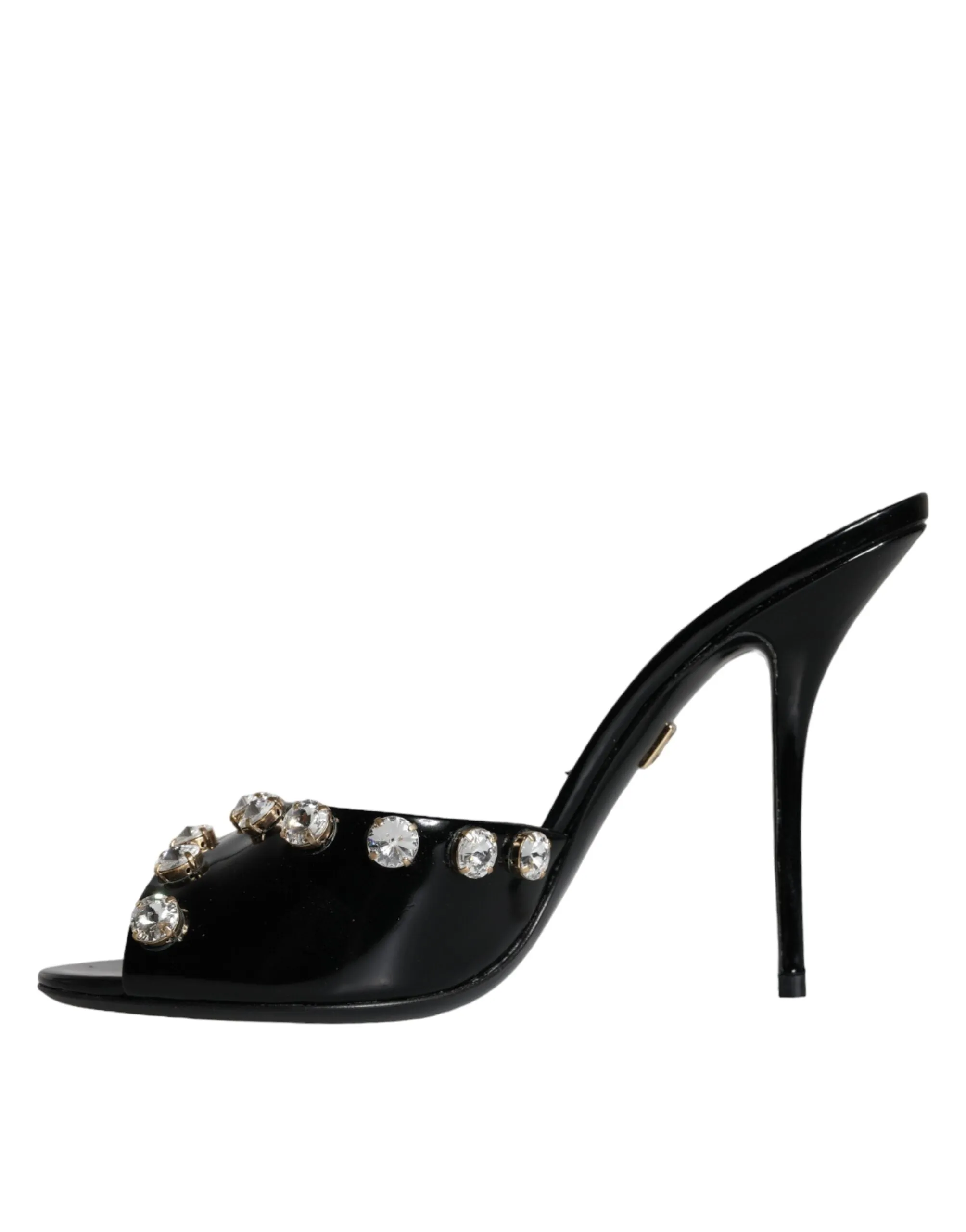 Black Crystal Heels Keira Sandals Shoes sold by Louxly product image thumbnail 5